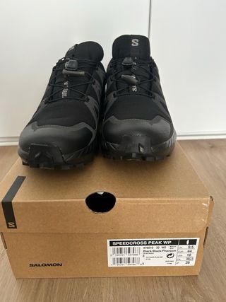 Zapatillas Salomon Talla 44 Negras Waterproof