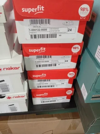 Sandalias niño Superfit negras