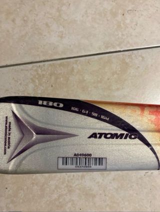 Esquís Atomic Beta Puls 180 cm (y funda+bastones)