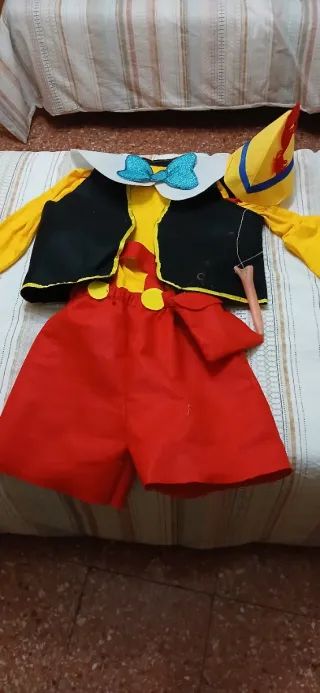 Disfraz Pinocho Adulto Talla M (38-40)