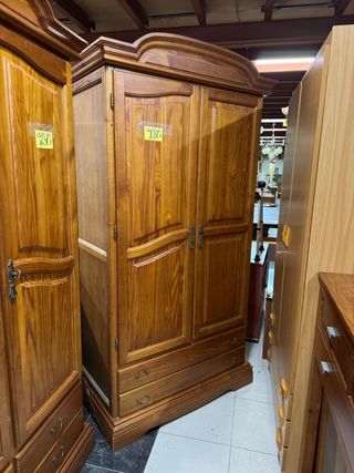 Armario rústico 2 puertas madera