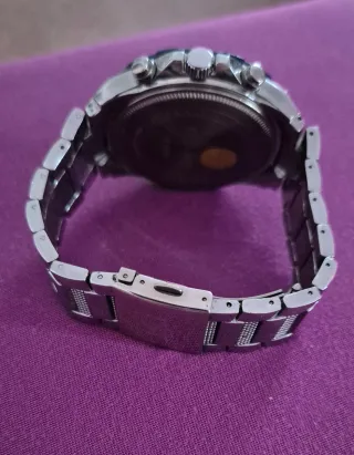 Reloj Curren Analógico Azul y Plateado