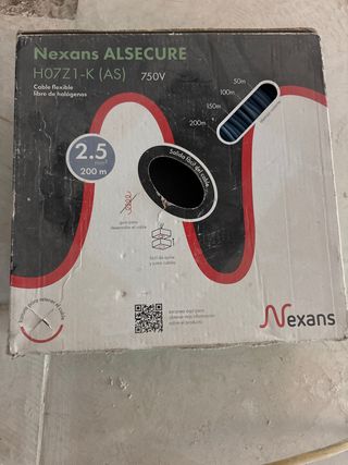 Cable Nexans H07Z1-K (AS) 2.5mm² 200m