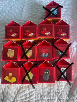 Figuras Little McDonald's Juguetes Mini Colección