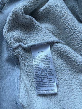 Sudadera Lacoste Gris Logo Cocodrilo Negro