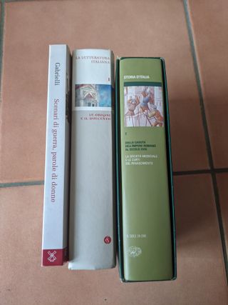 Lotto 3 Libri CULTURA STORIA Saggistica e Letterat