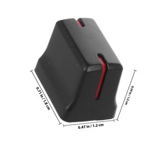 Set 5x Tappi Fader ROSSI per Mixer