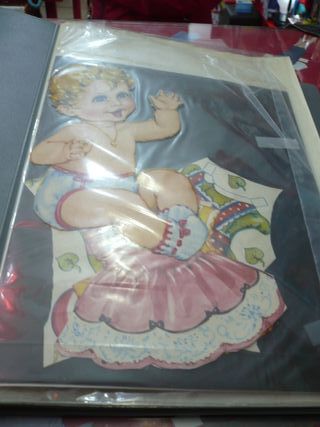 Lote de recortables antiguos