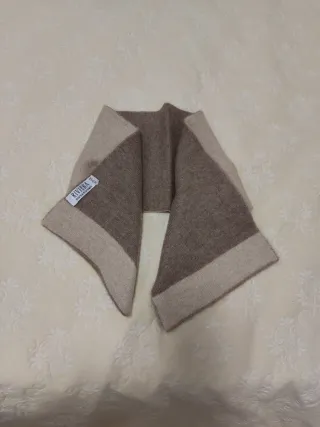 Scaldacollo Riviera 100% Kashmir Beige/Marrone