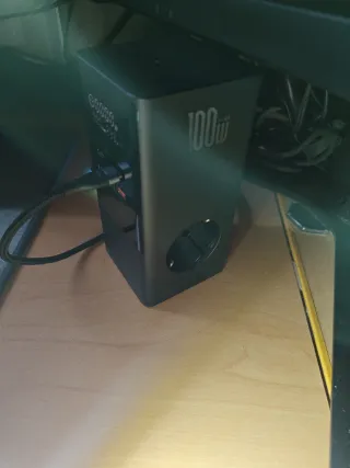 Cargador Baseus 2 Enchufes + USB