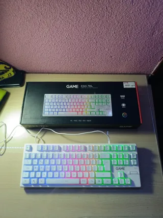 Teclado GAME KX3-TKL RGB Membrana