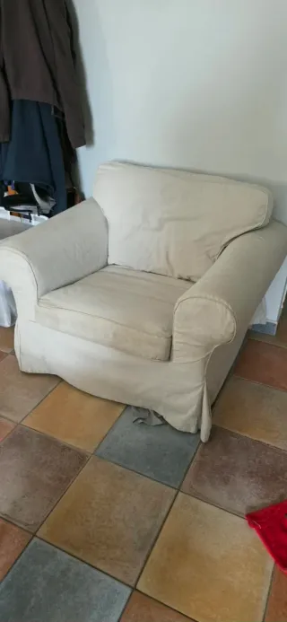 Sillón Ektorp Ikea Beige