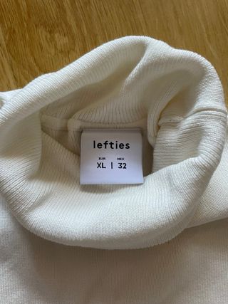 Jersey crop top Lefties mujer talla XL