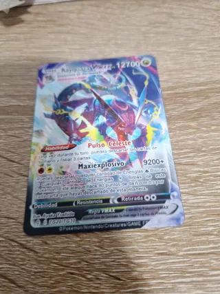 Carta Pokémon Zoroark ex N 200/259 y rayquaza Vmax
