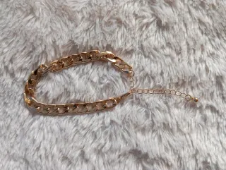 Pulsera eslabones dorados
