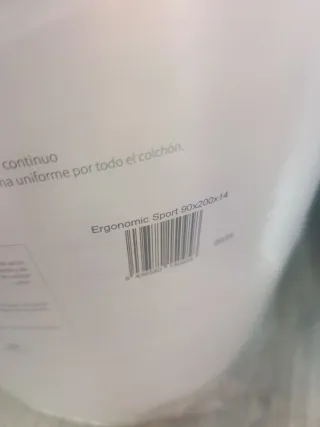 Colchón Dormio Ergonomic Sport 90