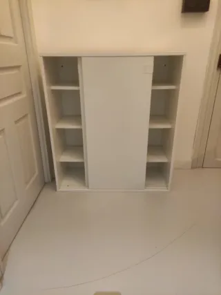 Zapatero 3 baldas blanco