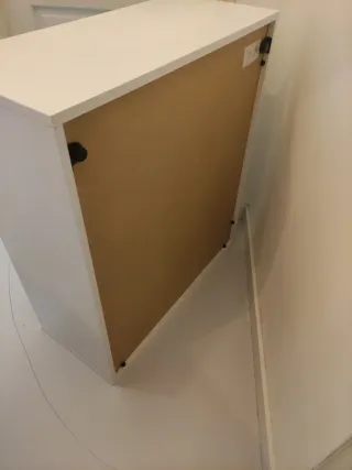 Zapatero 3 baldas blanco