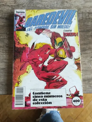 Comic Daredevil. ¡El hombre sin miedo!