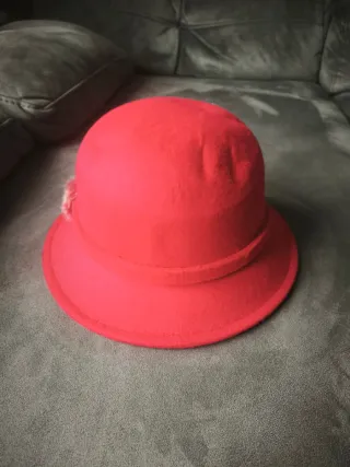 Gorro de paño rojo Nuevo
