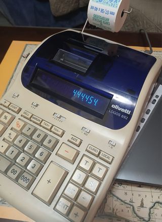 Calcolatrice Olivetti Logos 692 Vintage