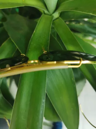 Occhiali Ray Ban Aviator Oro Lenti Verdi