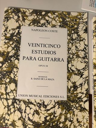 Método de Guitarra Dionisio Aguado y otros