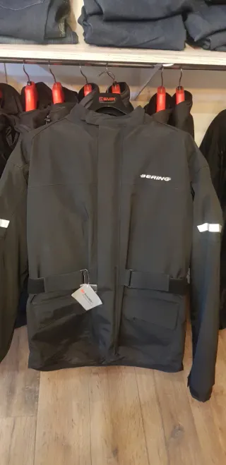 Chaqueta Moto Bering Negra Hombre Talla 2XL