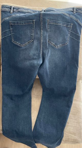 Pantalón vaquero mujer azul