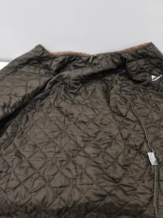 Chaqueta Acolchada Vintage A. Alvarez Verde