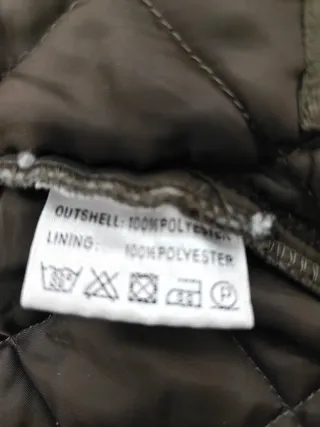 Chaqueta Acolchada Vintage A. Alvarez Verde