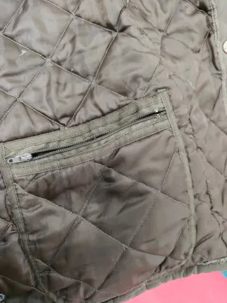 Chaqueta Acolchada Vintage A. Alvarez Verde