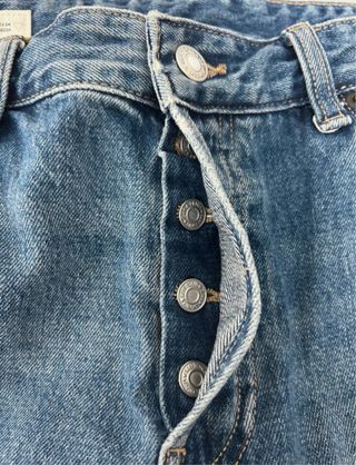 Zara Jeans Hombre Cintura Bordada Talla 42