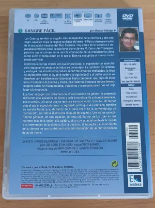 DVD Sangre Fácil (en Jaén)