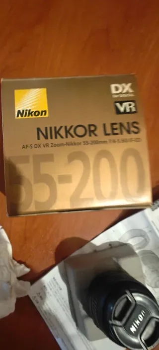 Objetivo Nikon DX 55-200mm VR