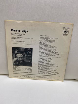 Marvin Gaye Sexual Healing Vinilo Single