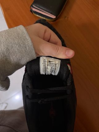 Nike Shox TL Scarpe Uomo Nero Rosso