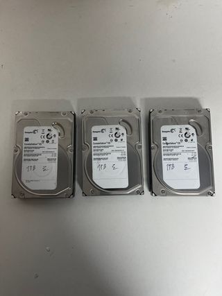 3 Discos Duros Seagate Constellation ES 1TB