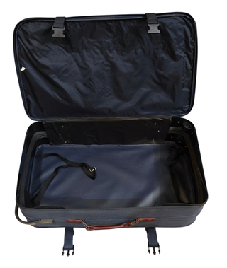 Maleta vintage Grand Plaza nylon azul