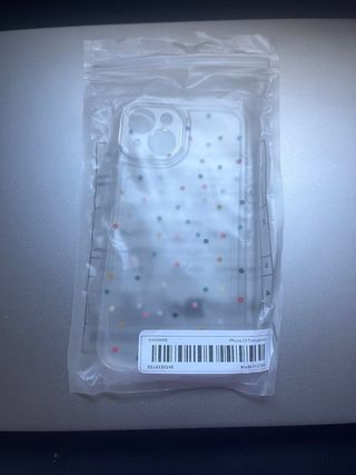 Funda iPhone 13 Transparente Lunares