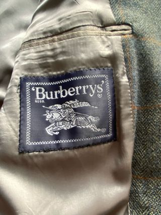 Americana Burberrys Gris Talla 52