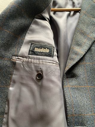 Americana Burberrys Gris Talla 52