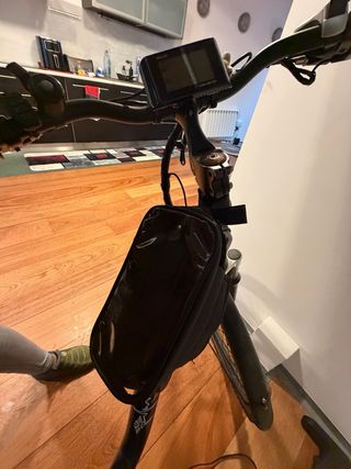 Bicicleta Eléctrica Negra