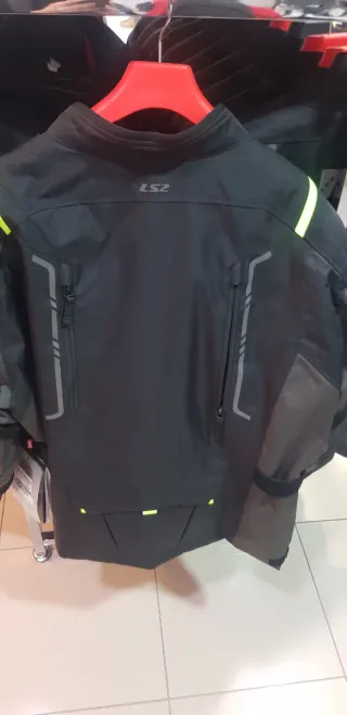 Chaqueta Moto LS2 Narvik Hombre Amarilla