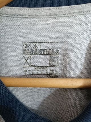 Polo Adidas Color Gris Talla XL Nuevo