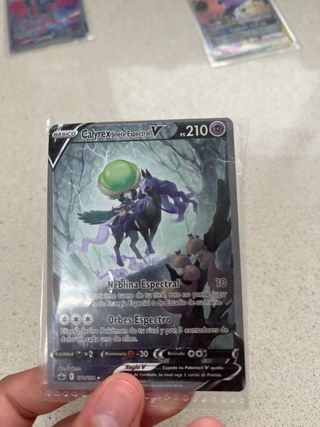 Carta Pokémon Calyrex Jinete Espectral V
