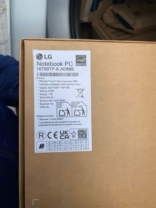 Notebook portatile touch screen nero/viola