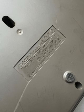 Tastiere Casio vintage Casiotone MT-210