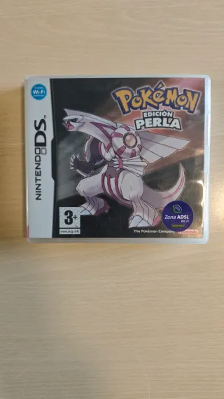 Scatola e manuale Pokémon Perla per Nintendo DS
