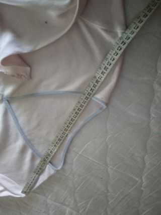 Camisón largo rosa y gris T.46/50